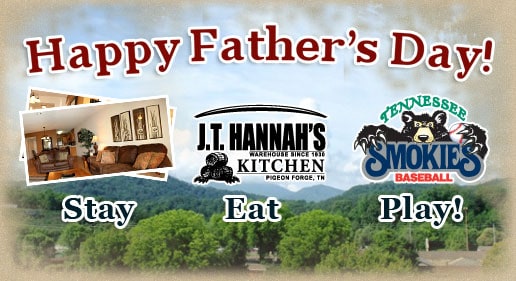 Happy Father's Day from J.T. Hannah's Kitchen!