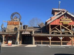 lost mine mountain coaster in pigeon forge